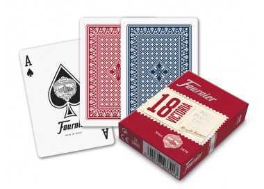 Baraja fournier poker ingles y bridge nº 18 55 cartas