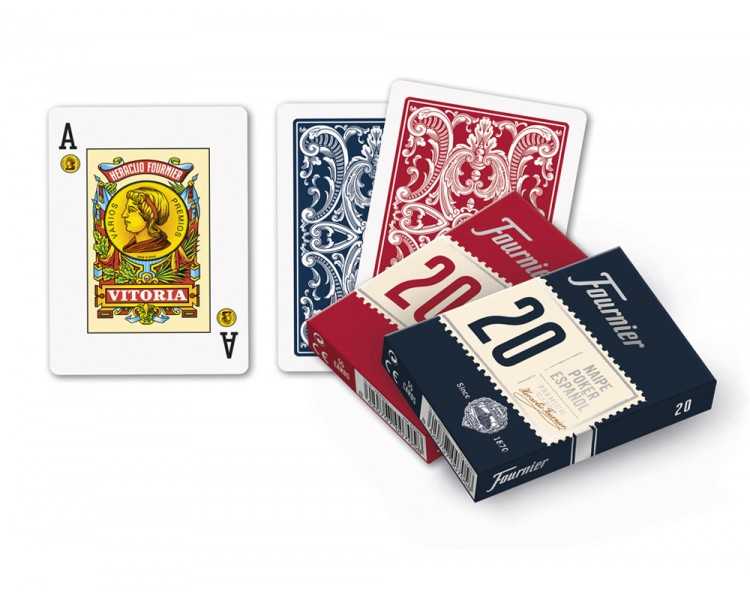 Baraja fournier poker español nº20 54 cartas