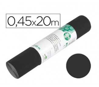 Rollo adhesivo liderpapel unicolor negro mate rollo de 0,45 x 2 mt