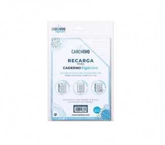 Recambio cuaderno carchivo ingeniox a5 50 hojas horizontal