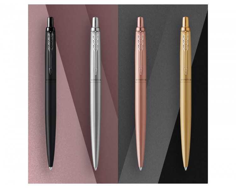 Boligrafo parker jotter xl monocromo oro rosa en estuche