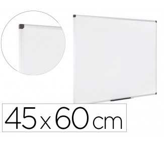 Pizarra blanca bi-office earth lacada magnetica marco de aluminio 450x600 mm