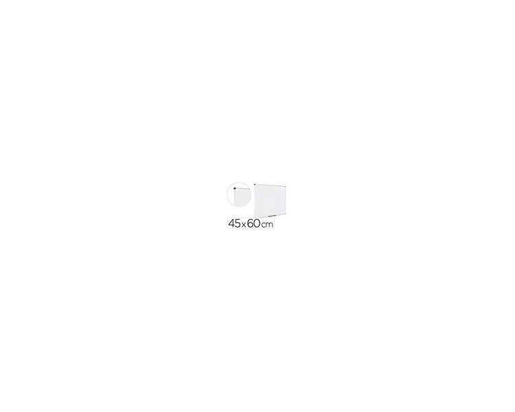 Pizarra blanca bi-office earth lacada magnetica marco de aluminio 450x600 mm