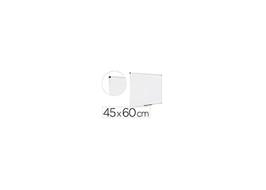 Pizarra blanca bi-office earth lacada magnetica marco de aluminio 450x600 mm