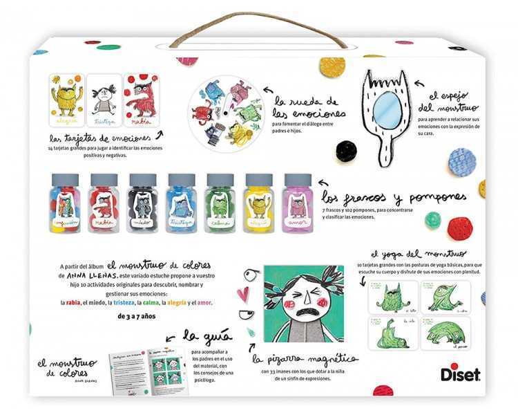 Juego diset de mesa yo descubro las emociones