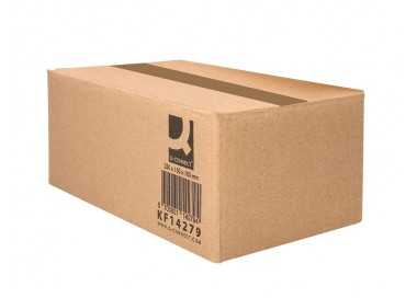 Caja para embalar q-connect americana carton reciclado canal simple 5 mm color kraft 250x150x100 mm