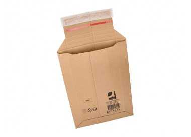 Sobre para envios q-connect carton 100% reciclado y reciclable cierre autoadhesivo252x167x72 mm color kraft Sobre para envios q-connect carton 100% reciclado y reciclable cierre autoadhesivo252x167x72 mm color kraft