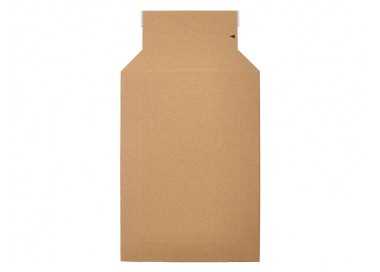 Sobre para envios q-connect carton 100% reciclado y reciclable cierre autoadhesivo314x252x72 mm color kraft
