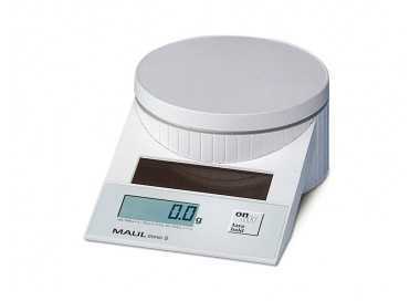Pesacartas oficina maul tronic solar 5000 gr apagado automatico color blanco 196x130x65 mm