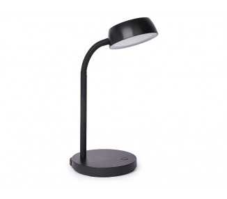 Lampara de escritorio maul led abby color negro 155x320x155 mm
