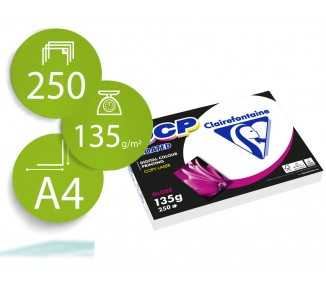 Papel fotocopiadora color dcp coated glossy din a4 135 gramos paquete 250 hojas