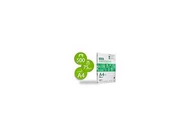 Papel fotocopiadora greening din a4 75 gramos paquete de 500 hojas