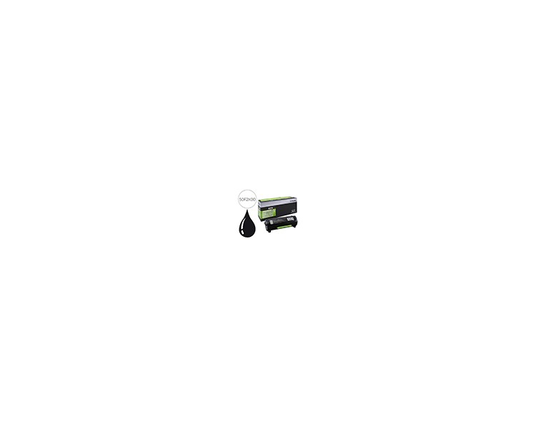 Toner lexmark 502xáms410 / ms510 / ms610 negro 10000 paginas