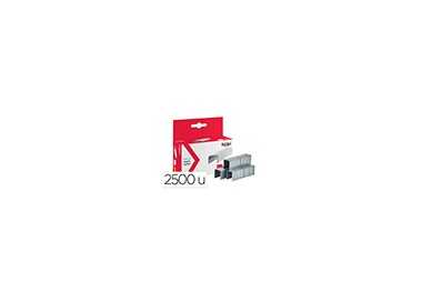 Grapas rexel mercury acero inoxidable caja de 2500 unidades