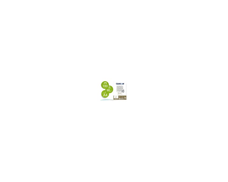 Papel torreon blanco a4 90 gr paquete de 100 hojas