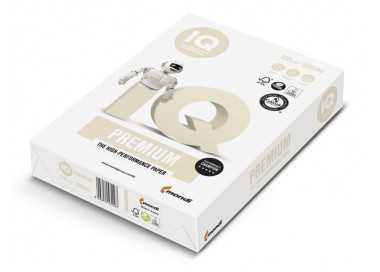Papel fotocopiadora iq premium din a4 100 gramos paquete de 500 hojas