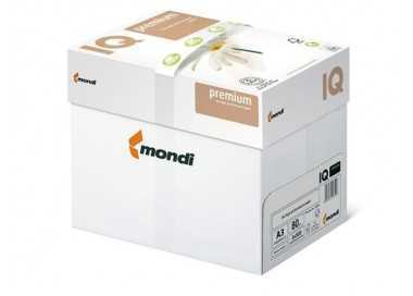 Papel fotocopiadora iq premium din a3 80 gramos paquete de 500 hojas