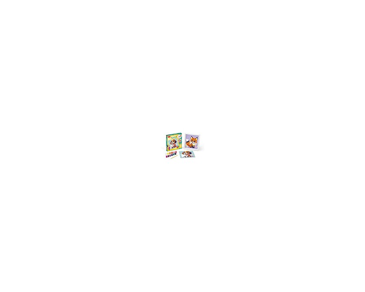 Juego maped creativ pinta por numeros perro/zorro
