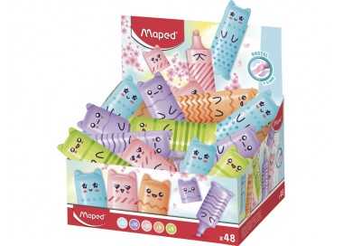Rotulador maped fluorescente pocket mini pastel