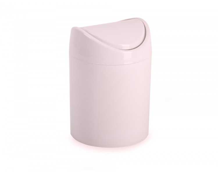Papelera plastico plasticforte tiny sobremesa 1,4l colores surtidos 12,5x12,5x17,5 cm