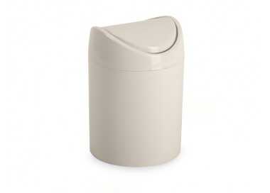 Papelera plastico plasticforte tiny sobremesa 1,4l colores surtidos 12,5x12,5x17,5 cm