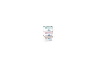Caja organizadora plastico plasticforte n 9 con bandeja colores surtidos 27x34x18 cm