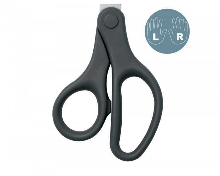 Tijera oficina leitz 20,5 cm titanio color gris oscuro