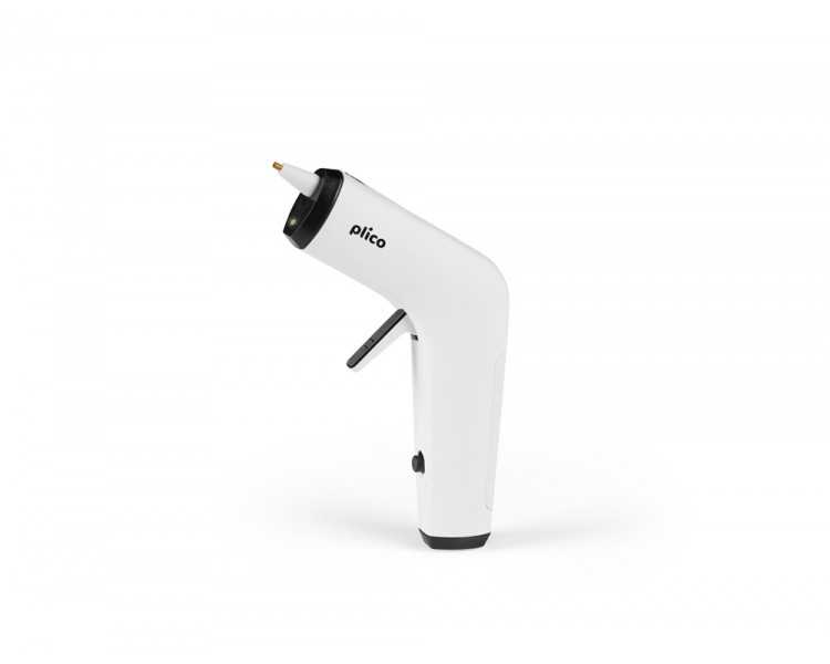 Pistola termofusible plico mini con bateria