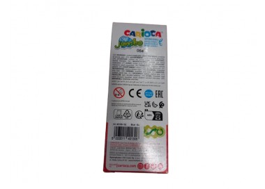 Rotulador carioca jumbo lavable azul punta gruesa 6 mm