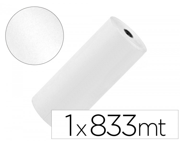 Papel kraft liderpapel blanco bobina 1 mt x 833 mt especial para embalaje peso 50 kg