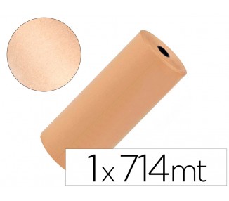 Papel kraft liderpapel marron bobina 1 mt x 714 mt especial para embalaje peso 50 kg