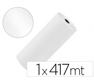 Papel kraft liderpapel blanco bobina 1 mt x 417 mt especial para embalaje peso 25 kg
