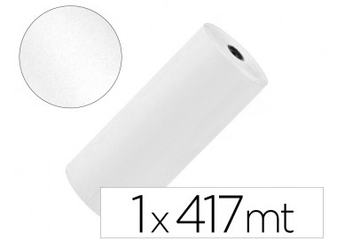 Papel kraft liderpapel blanco bobina 1 mt x 417 mt especial para embalaje peso 25 kg
