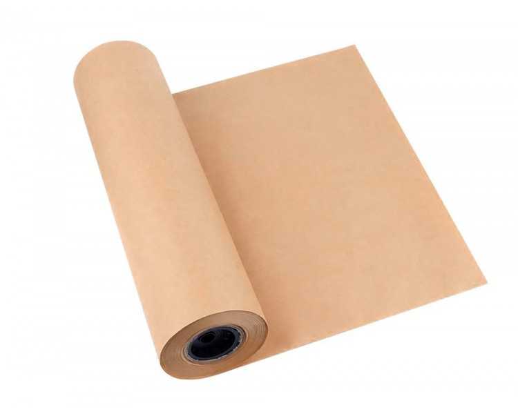 Papel kraft liderpapel marron bobina 1 mt x 357 mt especial para embalaje peso 25 kg
