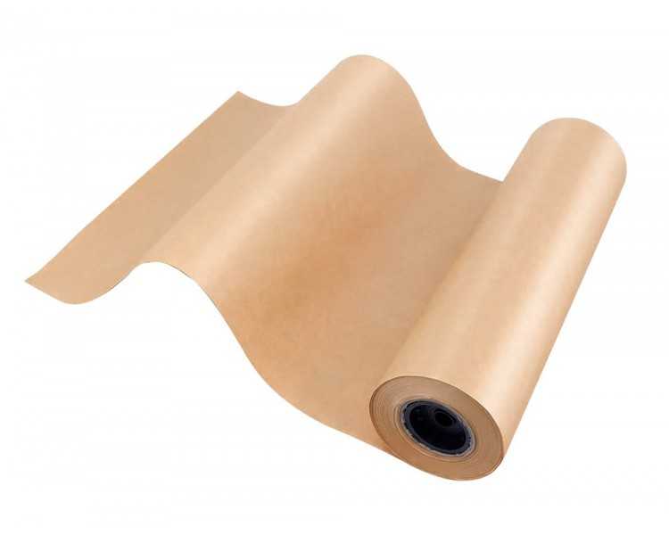 Papel kraft liderpapel marron bobina 1 mt x 357 mt especial para embalaje peso 25 kg