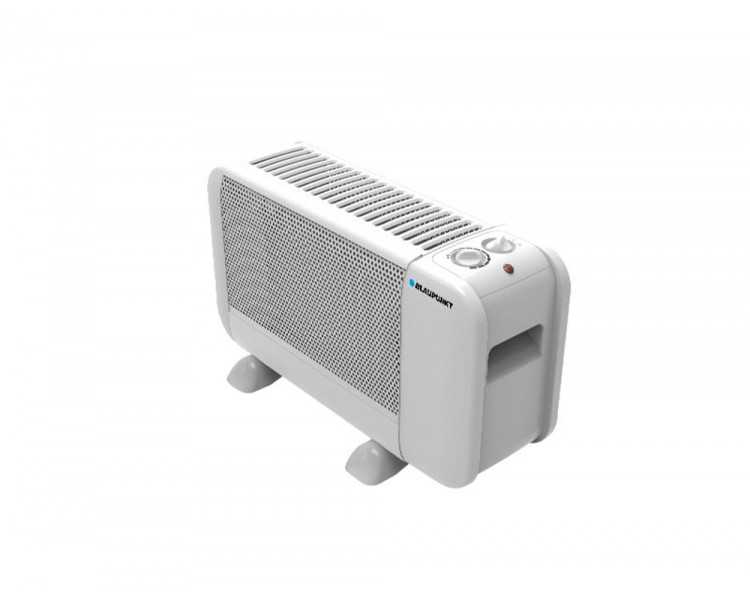 Radiador blaupunkt mini 900w dos niveles potencia proteccion sobrecalentamiento color blanco