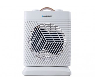 Calefactor de aire blaupunkt 2000w funcion oscilante con asa color blanco