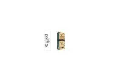 Papel de regalo basika kraft liso rollo ancho 70 cm longitud 2 mt gramaje 50 gr