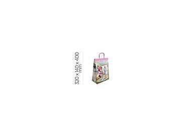 Bolsa para regalo basika papel celulosa 90 gr minnie con asa retorcida tamaño l 320x140x400 mm Bolsa para regalo basika papel celulosa 90 gr minnie con asa retorcida tamaño l 320x140x400 mm