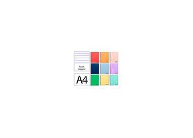 Cuaderno espiral liderpapel a4 micro wonder tapa plastico 120h 90 gr horizontal 5 bandas 4 taladros colores Cuaderno espiral liderpapel a4 micro wonder tapa plastico 120h 90 gr horizontal 5 bandas 4 taladros colores