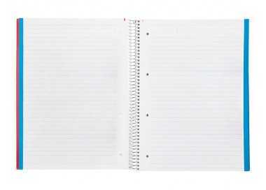 Cuaderno espiral liderpapel a4 micro wonder tapa plastico 120h 90 gr horizontal 5 bandas 4 taladros colores Cuaderno espiral liderpapel a4 micro wonder tapa plastico 120h 90 gr horizontal 5 bandas 4 taladros colores