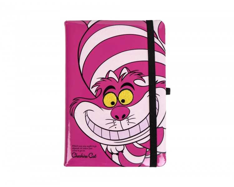 Cuaderno de notas premium disney alicia con gomilla din a5