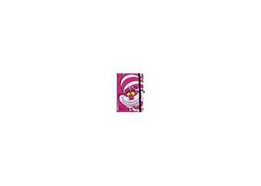 Cuaderno de notas premium disney alicia con gomilla din a5