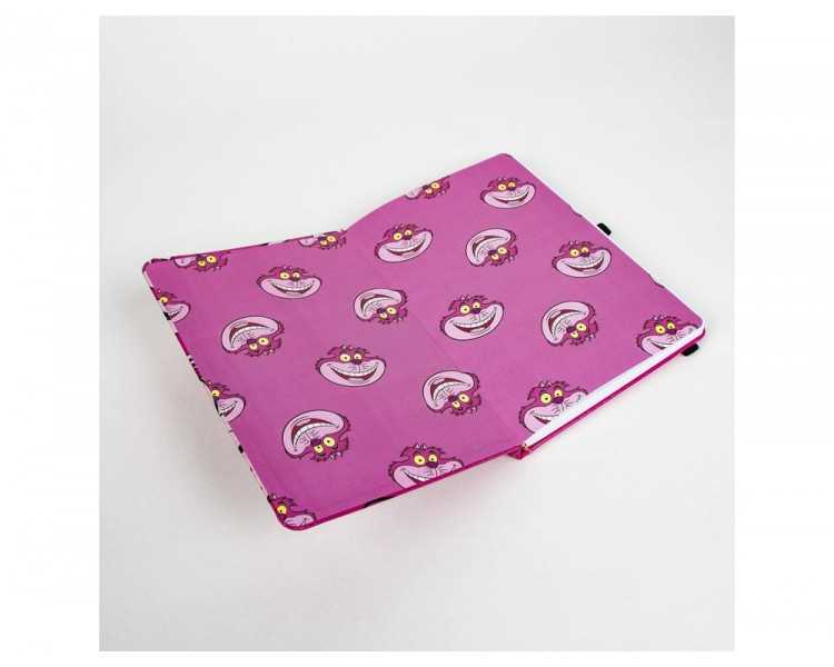 Cuaderno de notas premium disney alicia con gomilla din a5
