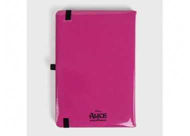 Cuaderno de notas premium disney alicia con gomilla din a5