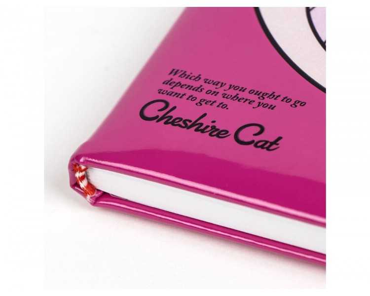 Cuaderno de notas premium disney alicia con gomilla din a5