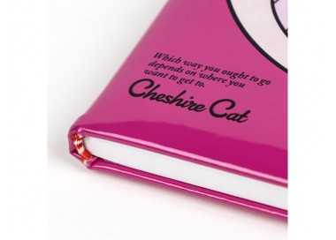 Cuaderno de notas premium disney alicia con gomilla din a5