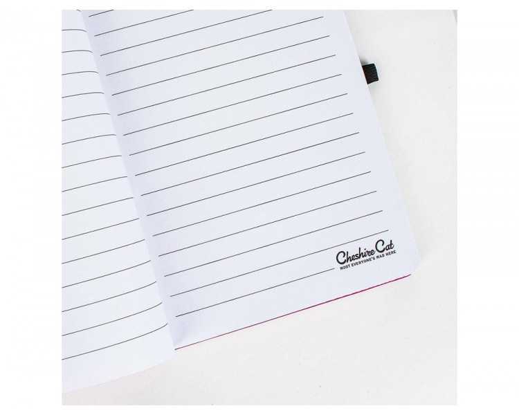 Cuaderno de notas premium disney alicia con gomilla din a5