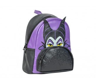 Mochila casual moda aplicaciones disney villanas 220x255x114 mm