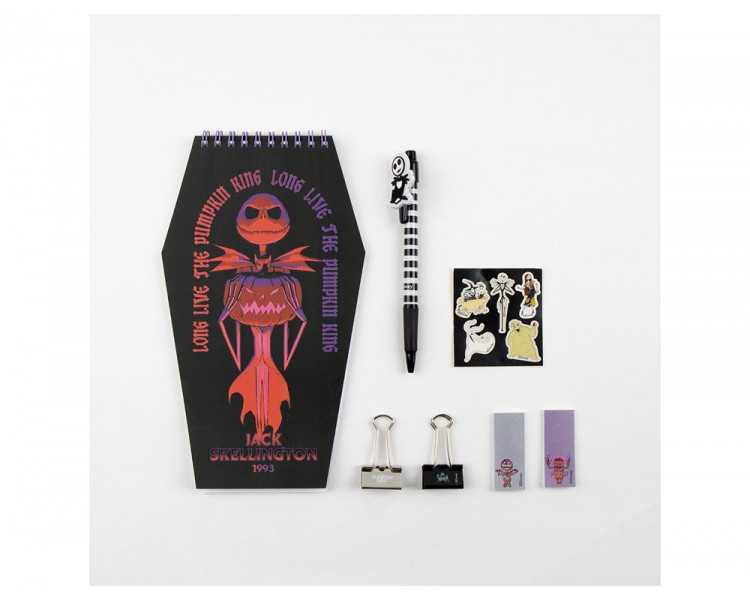 Set de papeleria nightmare before christmas